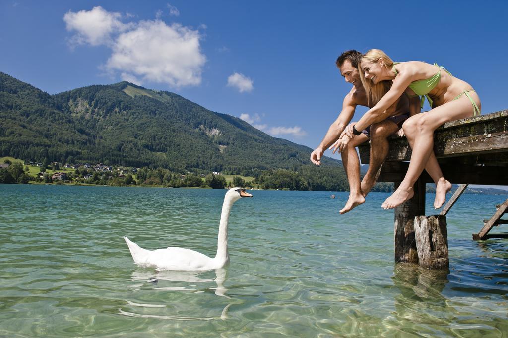 Pension Tannhof Fuschl am See Eksteriør billede